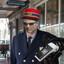 Wesker on de trein