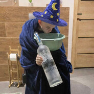 obrzygany czarodziej