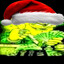 christmas spongebob