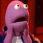 Shocked Purple Man