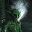 el duende que fuma big porros
