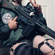 femboy with guns