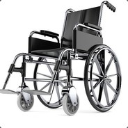 Reinforced Titanium Wheelchair