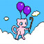 Flying Mew am Stock