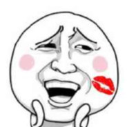 脸蛋有你口红印