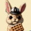 Detective Bunny Waffles