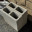 4 cinder blocks