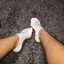 white ankle socks &lt;3