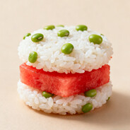 青豆西瓜小汉堡