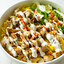 chicken over rice halal plate