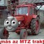 Tamás az MTZ traktor