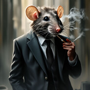Smoking Rat