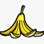 slippery Banana peel