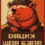 Drunk War Bear