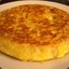 Tortilla de patatas con cebolla