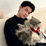 月色下的樱花树