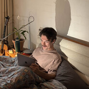 James's Bedside Ipad