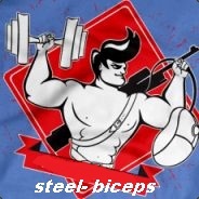 steel-      biceps