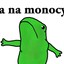 żaba na monocyklu