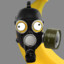 Banana in a Gas mask