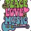 PEACE, LOVE, MUSIC