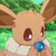 A Wild, Genderless Eevee