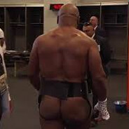 Mike Tysons ass cheeks