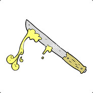 Buttered knife