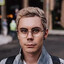 Smart Man With Glasses