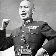 介于两石之间，相貌十分中正