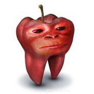 Apple Tooth Monkey