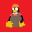 linux tux free download (spooky)