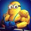 ☯ minion muscle