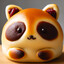 Red Bean Filled Raccoon Bun