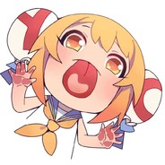 妹妹的蓝白胖次头上戴