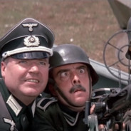 夕阳下的人体描边大师