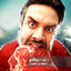 boy eats meat