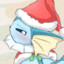 the festive vaporeon in question