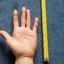 An Original Sized Hand