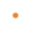 an orange dot