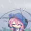 秋雨沁竹