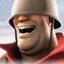 Obese soldier