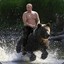 BlackMan Putin on the bear #B