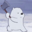 Ice Bear &lt;3 Ninja Stars