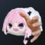 Haunted Astolfo bean plushie