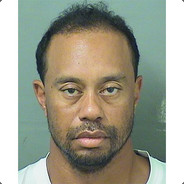 Tiger Woods with a DUI