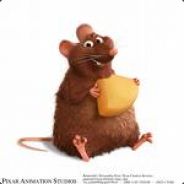 fat rat with cheese
