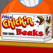 Pre-owned box of chicken beaks