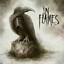 in flames