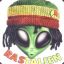 Rastafarian Alien Bobmarly